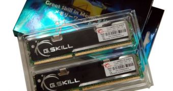 G.SKILL 1600MHz DDR3 memories