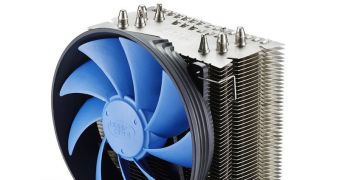 GAMMAXX S40, a CPU Cooler with a Bowl-Shaped Fan from Deepcool