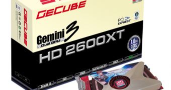 GECUBE GEMINI 3 ? World's First Dual GPU Radeon HD2600XT Card