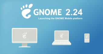 GNOME 2.24 logo