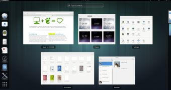 The GNOME 3 desktop environment