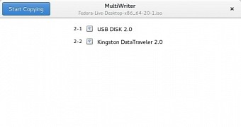 GNOME MultiWriter devices