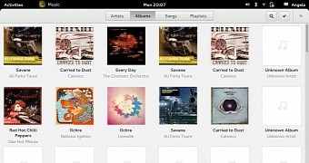 GNOME Music App for GNOME 3.16 Implements Favorite Playlist and Starring