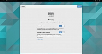 GNOME Initial Setup in GNOME 3.16 Beta