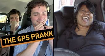 GPS comes to life in prank