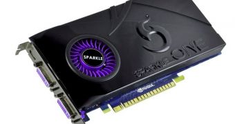 Sparkle shows off new GeForce GTS 450