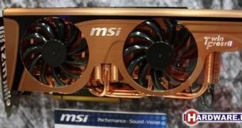 MSI brings out custom-cooled GTX 465 and GTX 480 cards