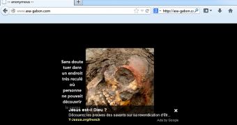 AXA Gabon website hacked and defaced