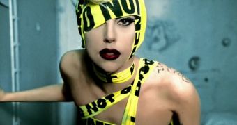 Lady Gaga in official video for “Telephone” (featuring Beyonce)