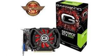 Gainward GTX 650 Golden Sample Comes with Overclocked GPU and Memory