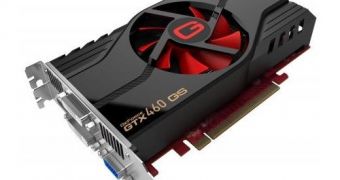 Gainward provides a 2GB GeForce GTX 460 video card
