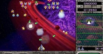 Galaga REMIX gameplay screenshot