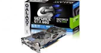 Galaxy Launches Its GTX 660 GC Pre-Overclocked Video Card