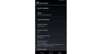 Android 4.2.1 for Galaxy Nexus yakju