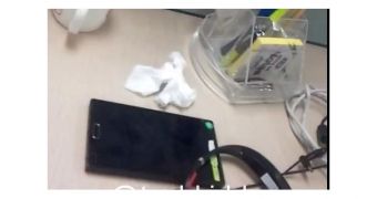 Alleged Galaxy Note III prototype