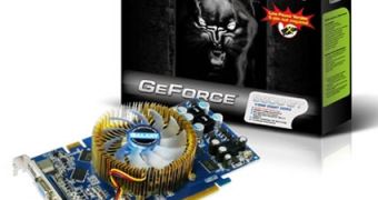 Galaxy GeForce 9800GT low-power graphics card