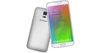 Allegedly leaked Samsung Galaxy F (Galaxy S5 Alpha)