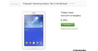 Samsung Galaxy Tab 3 Lite is taking pre-orders in Russia