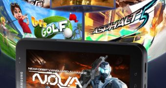 Samsung GALAXY Tab gets 7 HD games from Gameloft