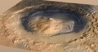 Gale Crater's Central Feature Named Mount Sharp