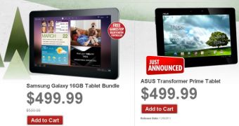 GameStop’s Cyber Monday Deals Include Asus Transformer Prime and Galaxy Tab 10.1