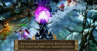 Heroes of Order & Chaos for Android (screenshots)