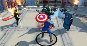 Captain America: The Winter Soldier for Android (screenshot)