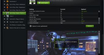 The GeForce Experience app