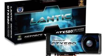 Lantic reveals its own GeForce GTX 580