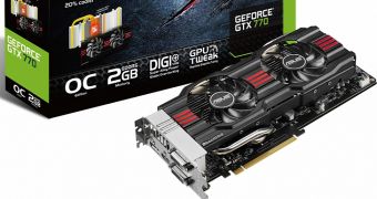 GeForce GTX 770 DirectCU II Launched by ASUS