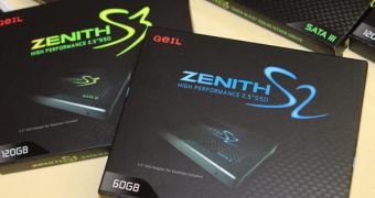 GeIL Zenith S3 series SSD with SandForce SATA 6Gbps controller