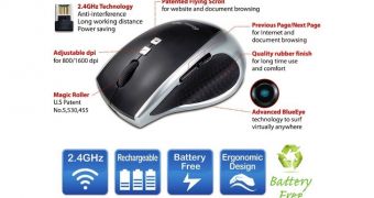 Genius DX-ECO BlueEyes Wireless Mouse Needs No Battery