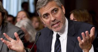 George Clooney has been arrested for protesting outside Sudanese embassy in DC