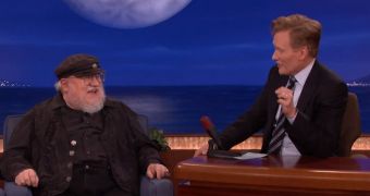 George R.R. Martin Makes some surprising confessions on Conan's talk show