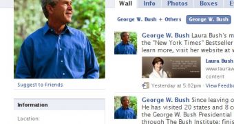 George W. Bush's Facebook Page