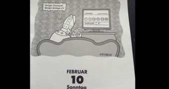 German calendar predicted the pope's resignation back in 2011