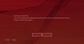 PlayStation 4 Share Play issue