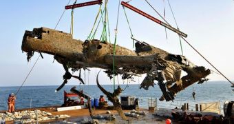 German WWII Bomber Pulled from the English Channel