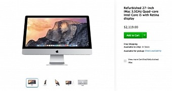 Refurbished 27-inch iMac 3.5GHz Quad-core Intel Core i5 with Retina display