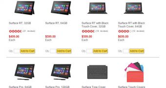Staples offers discounts on several Windows 8 products