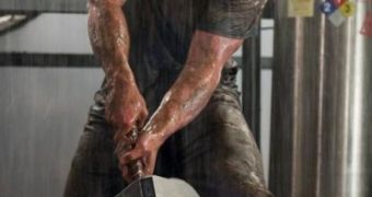 Check out those arms: Chris Hemsworth as Thor