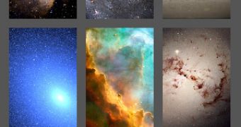 HubbleSite screenshot (wallpapers)