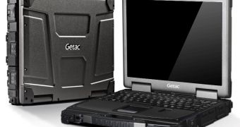 Getac B300 rugged notebook with Sandy Bridge processors
