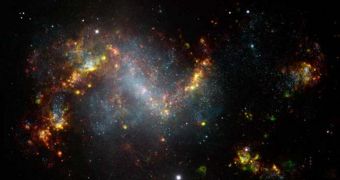 Gemini image showing NGC 1313
