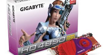 Gigabyte's HD 4850 graphics card