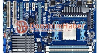 Gigabyte A75-UD4H FM1 motherboard for AMD Llano CPUs