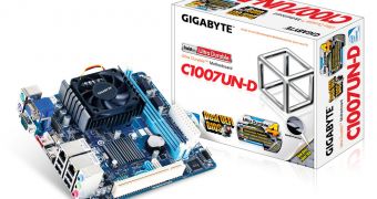 Gigabyte C1007UN-D, a Mini-ITX Motherboard for Low-End PCs