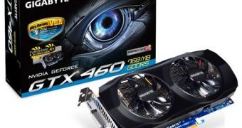 Gigabyte shows off upcoming GTX 460 cards