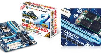 Gigabyte Z68XP-UD3-iSSD special edition Z68 motherboard with Intel SSD bundle