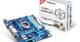 Gigabyte’s Z77MX-D3H-TH motherboard